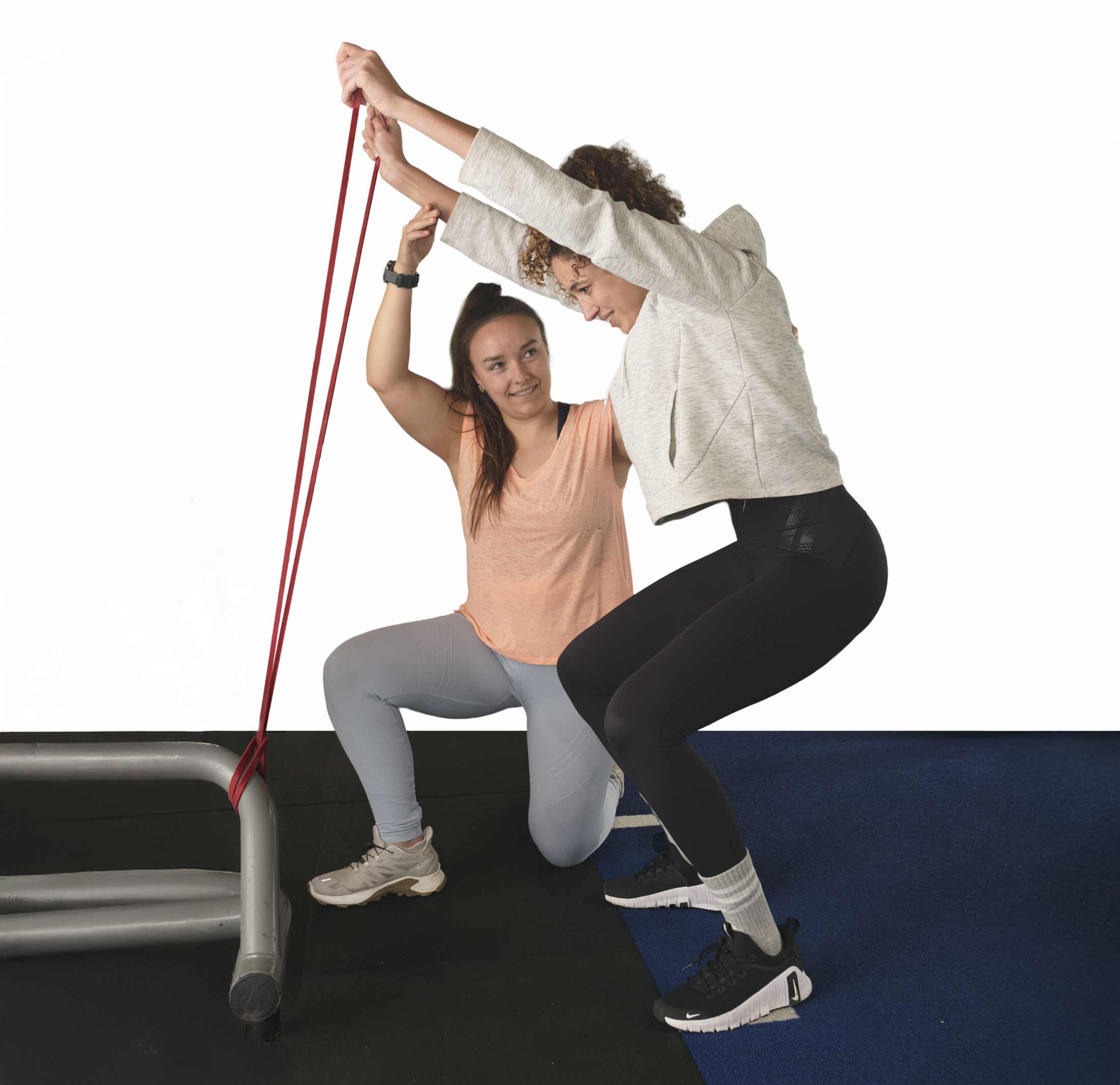 Exercice de coaching fitness près de Genappe